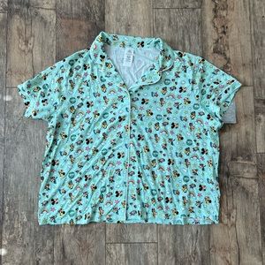 Disney parks pajama top